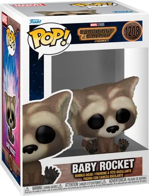 Produktbild von Guardians of the Galaxy Vol. 03 - Baby Rocket 1208 - Funko Pop! Vinyl Figur