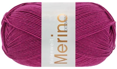 Zdjęcie produktu dla Lana Grossa MEILENWEIT 100 g MERINO EXTRAFINE miękka 4-nitkowa wełna merynosowa na skarpety 420 m Kolor 2471 - Alpenveilchen