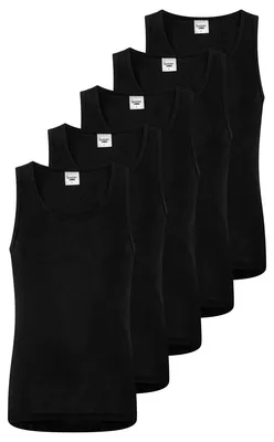Produktbild von Speidel 5er Pack Classic Unterhemd / Tanktop Baumwolle in Feinripp Qualität, Ohne störende Seitennähte, Körpernah geschnitten