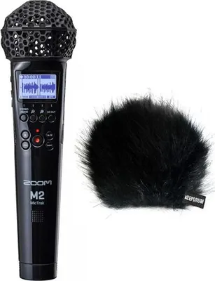 Produktbild von Zoom M2 MicTrak 2-Kanal Audio Recorder mit Windschutz