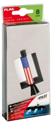 Immagine prodotto di Bandiera, asta per antenna - 8 cm - USA