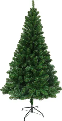 Produktbild von Nordlandia Nordlandia Künstlicher Weihnachtsbaum - 210 cm - Realistischer Weihnachtsbaum aus Kunststoff - Metallständer - Ohne Lichter - Grün