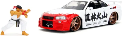 Image de Jada Street Fighter Ryu 1:24 Nissan Skyline GTR 253255071