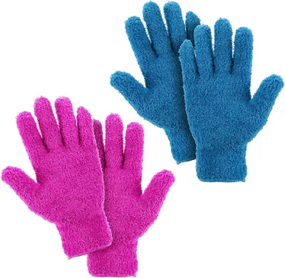Obrázok produktu pre Mikrovláknové utierky na odstraňovanie prachu, 4 kusy, opakovane použiteľné, vhodné do kuchyne a na nábytok