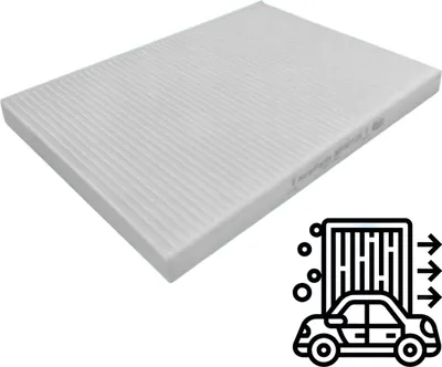 Image de NewParts Filters MF90042 Filtre d'habitacle