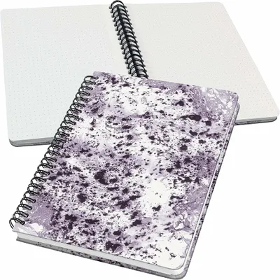 Image de SIGEL JN606 SIGEL Notizbuch mit Spirale Jolie® ca. DIN A5 punktraster