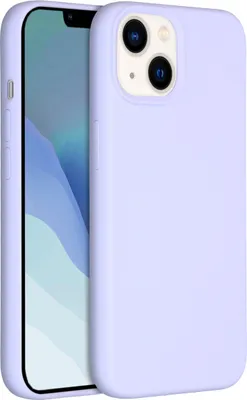 Produktbild von Accezz Liquid Silikoncase iPhone 14 / 13 - Violett