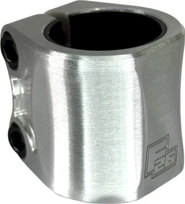 Produktbild von Fantic26 Twinlock Stunt-Scooter Double Clamp 32/35 Silber gebürstet