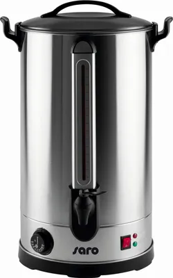 Immagine prodotto di ANCONA 30 dispenser per vin brulé – dispenser per acqua calda in acciaio inox da 27 litri