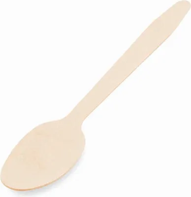 Zdjęcie produktu dla Łyżka drewniana XL (wydłużona) 16,5 cm 100 szt.