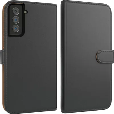 Produktbild von EAZY CASE Business Hülle für Samsung Galaxy S21 Plus 5G klappbar, Premium Kunstleder Handyhülle mit Kartenfach
