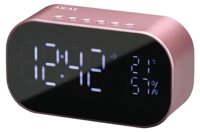Produktbild von Akai ABTS-S2GD, Uhr, Digital, FM, 6 W, 100 - 18000 Hz, 70 dB