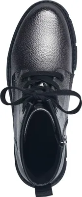 Produktbild von MARCO TOZZI Damen Stiefelette Schnürboot Reißverschluss 2-25282-41, Größe:36 EU, Farbe:Silber