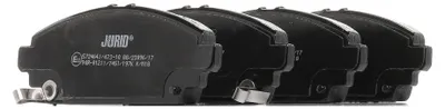 Produktbild von JURID Bremsbeläge Satz Vorne für HONDA CIVIC VII Hatchback (EU, EP, EV) 572464J