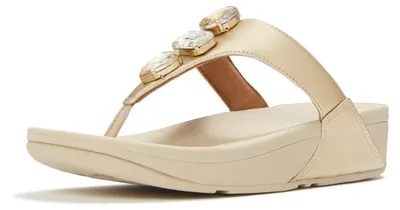 Produktbild von FITFLOP FitFlop Lulu Ultra-Jewel Metallic Toe-Post Sandals 38