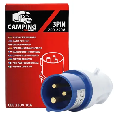 Zdjęcie produktu dla Epta17 Wtyczka Cee 230V 16A Ip44 3-Pin