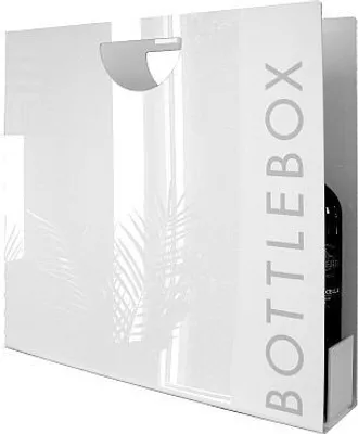 Produktbild von Flaschenträger Flaschenbox Flaschentasche BOTTLEBOX ARTIKEL-Design weiß