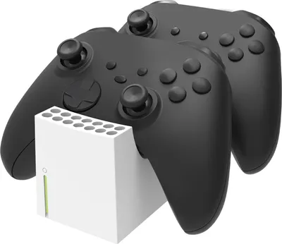 Immagine prodotto di snakebyte Twin:Charge X bianco Xbox Series S|X/Xbox One, nero Stazione di ricarica per controller
