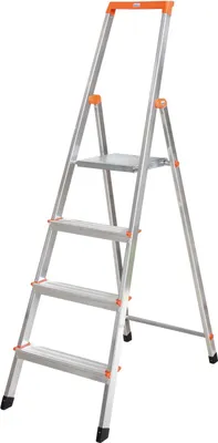Produktbild von Krause Leiter Solidy Aluminium 6 Stufen