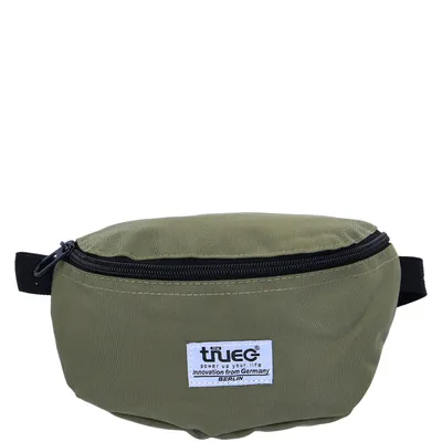 Produktbild von Olivfarbene Gürteltasche 1 Liter, 21 cm breit, 15 cm hoch, 5 cm tief, verstellbarer Schultergurt