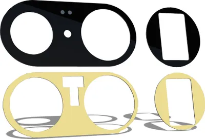 Produktbild von Google Pixel 7 Pro Kamera Linse Glas Camera Glass Lens inklusive Kleber Glue für Reparatur