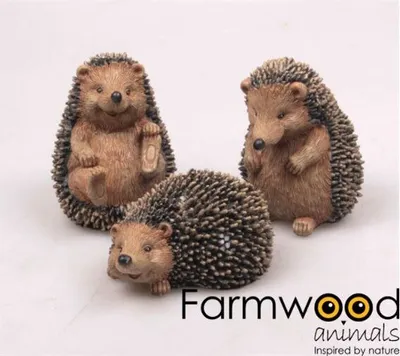 Produktbild von Farmwood Animals Hedgehog 12 cm setzen 3 Stücke