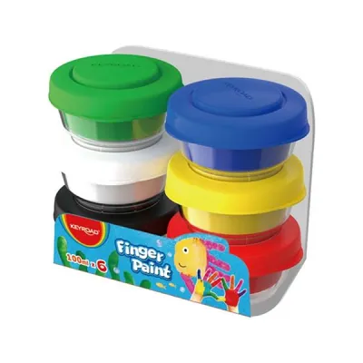 Image de Keyroad Peinture Au Doigt 6 Couleurs 100Ml