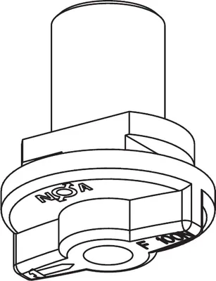 Produktbild von Nordic Global Trac Schienenadapter XTAK146-3, M6 grau Dekohaken