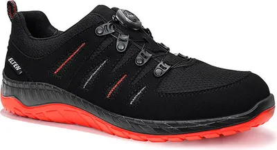 Produktbild von ELTEN Sicherheitshalbschuh MADDOX BOA® black-red Low ESD S3, Gr. 35