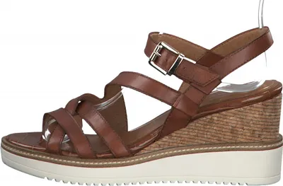 Produktbild von Tamaris Damen Keilsandalette in Braun, Größe 39