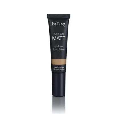 Produktbild von IsaDora Natural Matt Oil-Free Foundation 35ml - 20 Honey