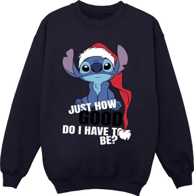 Produktbild von Disney - "Just How Good" Sweatshirt für Damen BI23177 (XXL) (Marineblau)
