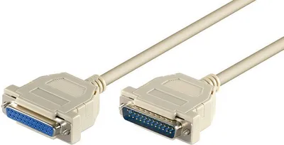 Zdjęcie produktu dla Microconnect MODGR3, Biały, 3 m, DB-25, DB-25, Męska, Żeńska