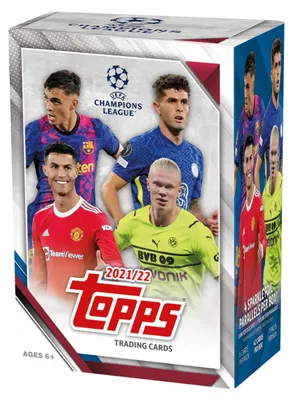 Obrázok produktu pre Topps UEFA Champions League 2021/22 Value Box Cards – NOSTALGIC EDITION