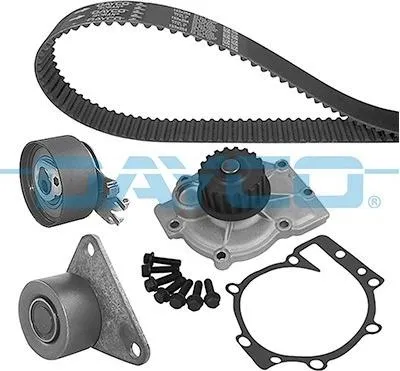 Produktbild von DAYCO KTBWP3160 Zahnriemensatz + Wasserpumpe für VOLVO V70 II (285) XC60 (156) V50 (545) XC90 I (275) V70 III (135)
