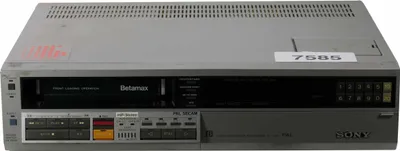 Image de Sony SL-C9ES | Magnétoscope Betamax