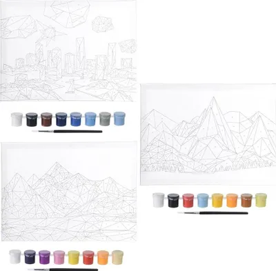 Obrázek produktu pro Malowanie po numerach 30 x 40 cm