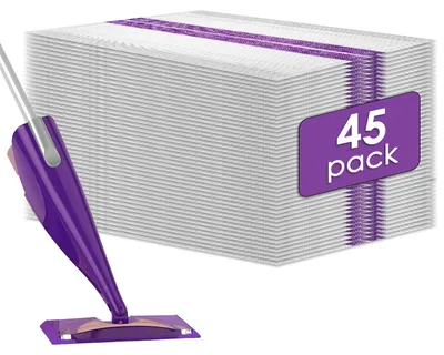 45er-Pack WetJet-Wischtücher, kompatibel mit Swiffer WetJet