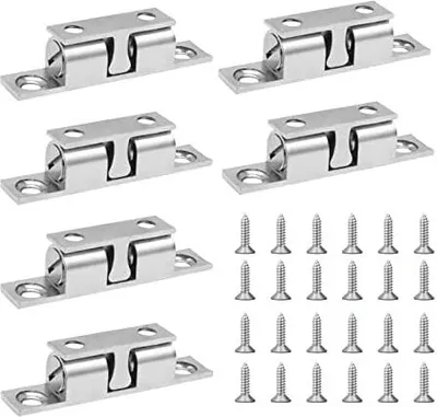 Produktbild von 6 Stück Doppelkugelschnäpper, 50 mm verstellbarer Doppelkugelschnäpper für Schränke, Badezimmer, Schubladen