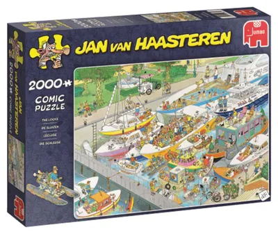 Produktbild von Jan van Haasteren - Die Schleuse - 2000 Teile Puzzle