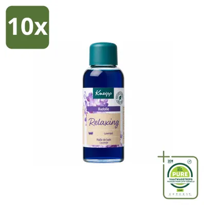 Productafbeelding van 10 x Kneipp Badolie Lavendel - 100 ml - Grote verpakking - 10 stuks