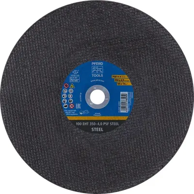 Produktbild von PFERD TOOLS Trennscheibe Trennschleifer EHT 350x4,0x25,4 mm PSF STEEL für Stahl (100 m/s)