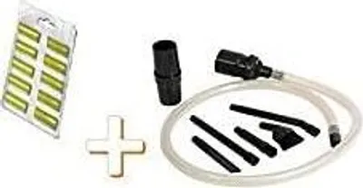 Produktbild von Hama vergleichbares Produkt Menalux D18N Zubehör-Kit 8-teilig, Mikrodüsen-Set, kompatibel mit Allen Staubsaugertypen mit 32/35 mm + Duftstäbchen für Ihren Staubsaugerbeutel