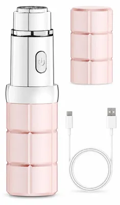 Produktbild von INF Gesichtshaarentferner für Damen, Elektrischer, Schmerzfreier Rasierer, USB Aufladbar