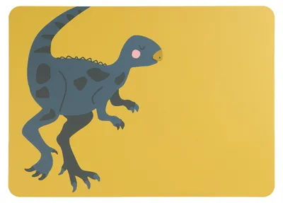 Immagine prodotto di ASA Selection, set di stoviglie per bambini, motivo dinosauro Xabi, 46 x 33 cm