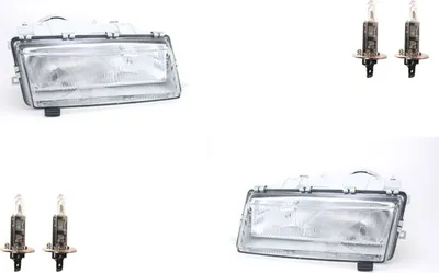 Obrázok produktu pre Johns, svetlomety halogénové HSW vhodné pre Saab 9000 93-98 s H1 H1 set ľavý pravý 9082892 9082900