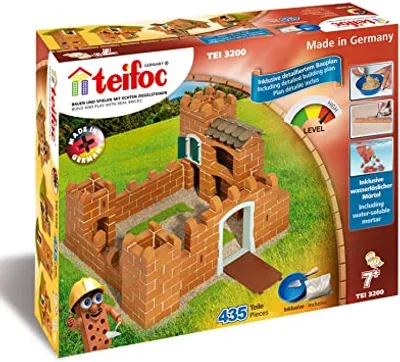 Image de Eitech GmbH Teifoc Steinbaukästen - TEI 3200 - Château fort (3 variantes)