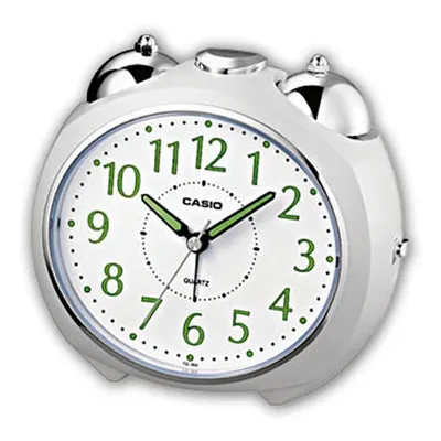 Produktbild von Casio Analog Wecker Bell Alarm mit Snooze Weiss TQ-369-7EF