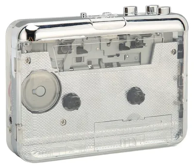 Image de Lecteur de cassettes portable avec un son stéréo clair et une radio FM