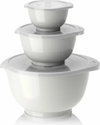 Produktbild von Rosti Schüssel-Set Margrethe New 6-tlg., Durostima, Weiß, 0.25 + 0.75 + 3 L, 29940